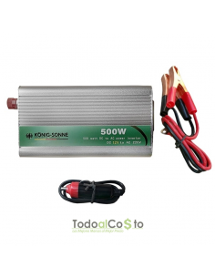 Inversor Onda Pura Off Grid 300 Watts 12V 220V - Solartex Chile